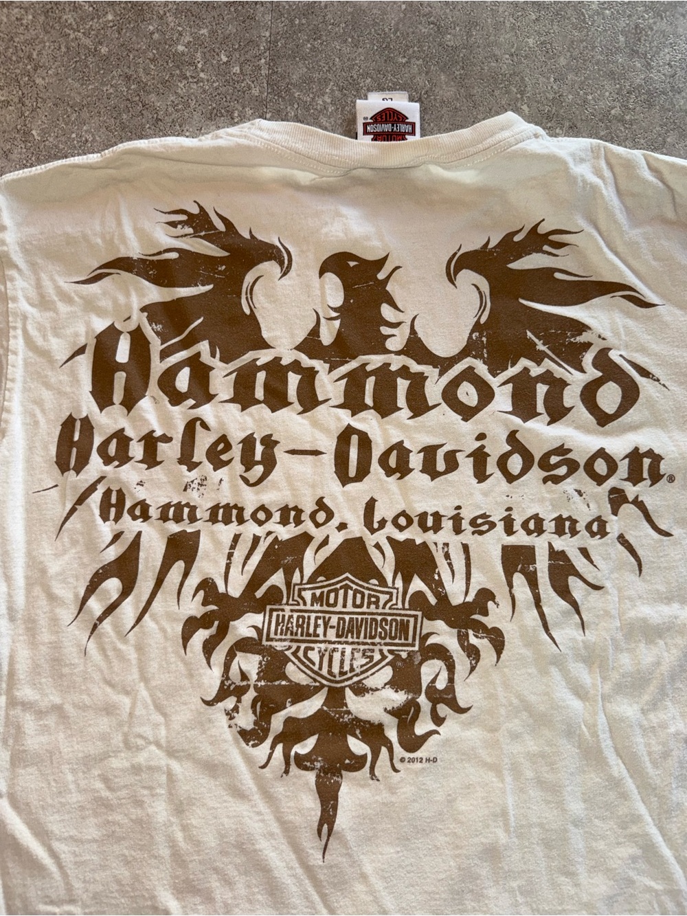 Harley-Davidson Ride Free Ride Hard Ride Often Graphic T-Shirt Men’s Large - Picture 4 of 5